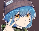 オリジナルアイコンイラスト描きます SNSやフリーゲーム用アイコンにオリジナルのキャラクターを イメージ3