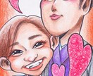 思い出になる似顔絵描きます 記念日など特別な場面のプレゼントにぜひ イメージ3