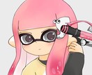 イカちゃんのかわいいアイコン・ヘッダー描きます あなたのかわいいイカちゃん、私に描かせてくれませんか？ イメージ2