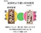 木札・新柄登場❗️桜の木使用しています 夏祭りにおすすめです　当店従来品より固い材質使用です イメージ2