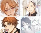 おまかせでかわいめ簡易イラスト描きます アイコンなどに:かわいめの絵柄のバストアップ絵をおまかせで！ イメージ2