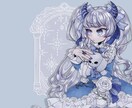 Youtubeのサムネイラストお作りします 歌みたや配信にもおすすめ♪お気軽にご相談ください! イメージ5