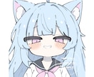 グッズに使える可愛いデフォルメキャラを描きます アイコンからアクキーまで、顔のみ・全身に対応 イメージ1