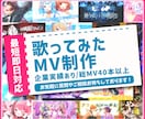 企業実績あり/ 歌みた・オリジナルMV制作します お気軽なご相談歓迎！即レス！初めての方もお急ぎの方も安心！ イメージ1