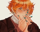儚い雰囲気のあるカッコイイ可愛いを描きます ご予算に応じてご相談に乗ります！雰囲気や塗り方も変えれます！ イメージ2