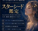 スターシード鑑定　大いなる源から出生星を降ろします なぜ地球に来たのか。魂のルーツから使命を開きシード発芽します イメージ1