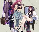 TRPG/ゲーム用立ち絵制作します TRPGやゲーム、動画などに使用可能な立ち絵を制作致します イメージ3