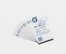 分かりやすくおしゃれな名刺&カードを制作します 【3案ご提案】【修正無制限】シンプル・丁寧に仕上げます イメージ3