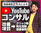 YouTube動画を30日間コンサルティングします チャンネル登録者や再生回数を増えないとお悩みの方に イメージ1