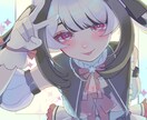 イラストで理想を叶えます ★SNSアイコン，ちびキャラ，上半身，立ち絵等々描きます★ イメージ1