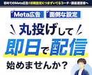 Meta広告初期設定から配信準備までサポートします 先着5名様限定で、Meta広告初期設定を3000円でご提供 イメージ1