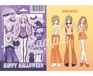 おしゃれで目を惹くイラスト描きます YouTubeや配信用サムネイル、返礼品、挿絵等ご相談下さい イメージ6