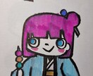 ペン画、アナログイラストを描きまます 手描き、ペン画、カラフルな画風が特徴、 イメージ2