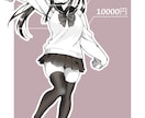 即日着手可能！可愛い女の子描きます 色んな系統の可愛い女の子描きます♡ イメージ3