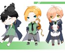 もちっとしたデフォルメキャラを作成ます もちっとしたかわいいデフォルメキャラを作成します。 イメージ3