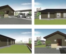 建築士のプロが基本・実施図面作成致します 木造/住宅/現役建築士/外観・内観パース作成 イメージ9