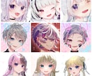 安いお値段でアイコンや歌ってみたイラスト作成します キラキラした彩度の高い絵が好みです！ イメージ1