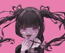 女の子を高クオリティで描きます カラーラフ修正何度でも無料！満足いくイラストを提供します イメージ1