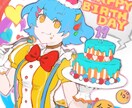 お好きな絵柄でお描きします 主に女の子、食べ物、動物などが得意です。 イメージ3