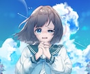可愛くて儚い貴方だけのイラスト描きます 世界観を活かした1枚絵.mvイラスト.アイコンなど.ᐟ イメージ4