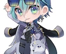 かわいいミニキャラ(デフォルメ)描きます SNSアイコン・配信・商用OK イメージ3