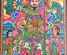 仏画・人物画・建物のアクリル画を描きます あなただけのカラフルなアクリル画をお手元に イメージ4
