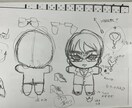 SDキャラをillustratorにて制作します オリジナルキャラクター必見！！創作キャラ大歓迎！ イメージ7