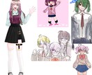 オリジナルイラスト作成します アイコンから立ち絵まで描かせていただきます イメージ1