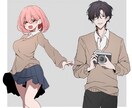 小説の表紙とか描きます 創作キャラや表紙をお描きします！ イメージ3
