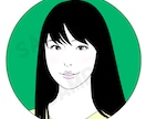 お写真をもとに★映えるモノクロの似顔絵作成致します Twitter、インスタ、LINEのアイコンに★1500円～ イメージ6