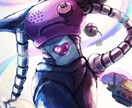 重厚な厚塗り！SNSアイコン製作します アニメ塗・ブラシ塗など、厚塗り以外のタッチも対応可能！ イメージ3