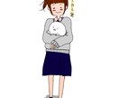 ゆるく絵を描きます 絵を全力でゆるく動物や食べ物等なんでも描きます！ イメージ1