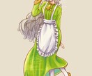 アイコン・グッズ・贈り物にも！イラスト描きます ウルウルの肌感、女の子や獣耳を描くのが好きです。 イメージ4