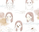 今だけ特別価格!ご希望の挿絵イラストカット描きます おしゃれで可愛いイラストご希望の方どうぞ♪ イメージ7