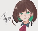 SNSのアイコンや歌ってみたの一枚絵を描きます 安く、早い対応と納期を心掛けております！ イメージ4