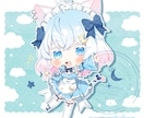 SDキャラ・デフォルメイラスト〜アイコン制作します 透明感あふれる存在感抜群の可愛いSDキャラです! イメージ7