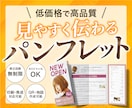 修正無制限！三つ折りパンフレットを格安で作ります ターゲットに伝わり、見やすい、効果的なデザインをご提案します イメージ1