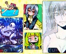 海外系のテイストでイラストを制作いたします アイコンやヘッダー、キャラクターグッズ等にオススメです！ イメージ1