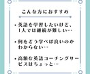 初回の方向け：英語学習にコーチとして伴走します 英語初心者大歓迎！1人ではなかなか学習を続けられないあなたへ イメージ2