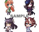 ポップで可愛いデフォルメSDイラスト描きます グッズ制作やアイコン等にぴったりな可愛いイラストを描きます イメージ6