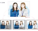 ほどよくアニメ調にした似顔絵イラスト制作を承ります アイコン、プレゼント、サムネイルなど幅広くお使いいただけます イメージ4