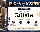 男性・女性の生声で伝わるナレーションを収録します 企業PR・SNS広告に。人の声で、想いと魅力を届けます。 イメージ3