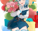 イラスト込みで歌ってみたなどのMVを制作いたします 完全オリジナル動画などご希望に沿って対応可能です！ イメージ4