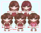 可愛いミニキャラ（デフォルメイラスト）制作します ご新規先着5名様1体3000円にて承ります★商用利用可能です イメージ3