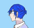Twitterのヘッダーやアイコンを描きます 可愛い感じに仕上げます！！特に横顔が得意です イメージ1