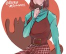 SNSのイラスト、アイコン描きます ご希望のイラスト描かせていただきます！夢絵、版権も可！ イメージ5