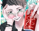 一目で引き込まれる魅力あるアイコンを描きます 可愛いからカッコいいまでＳＮＳや動画で使用できる絵をお届け！ イメージ2