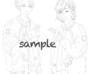 イラストオーダー承ります SNSアイコンなどさまざまなご依頼を承っております。 イメージ3