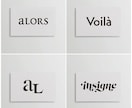 シンプルで飽きの来ないワードロゴをデザインします 『カンブリア宮殿』出演のプロがワードロゴをデザインします ！ イメージ2