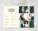 プロフィールブックテンプレートをお渡しします ヴィンテージライクなウェディングに♡絵画とイラストで彩る一冊 イメージ6